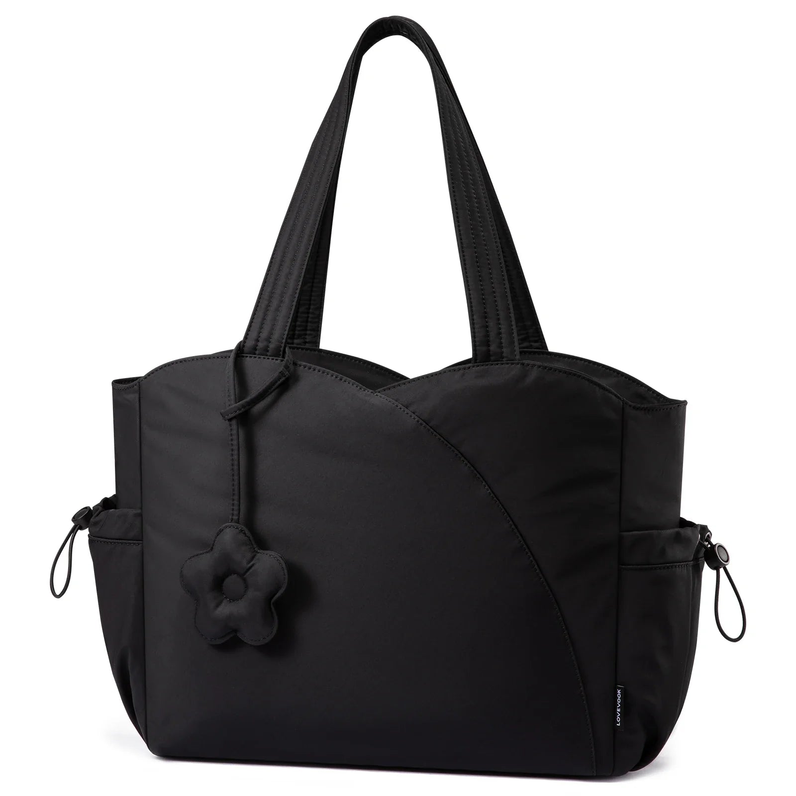 HKM-908947 Customizable Ladies Tote Bag for Travel and Office, Fits 15.6 to 17-inch Laptops