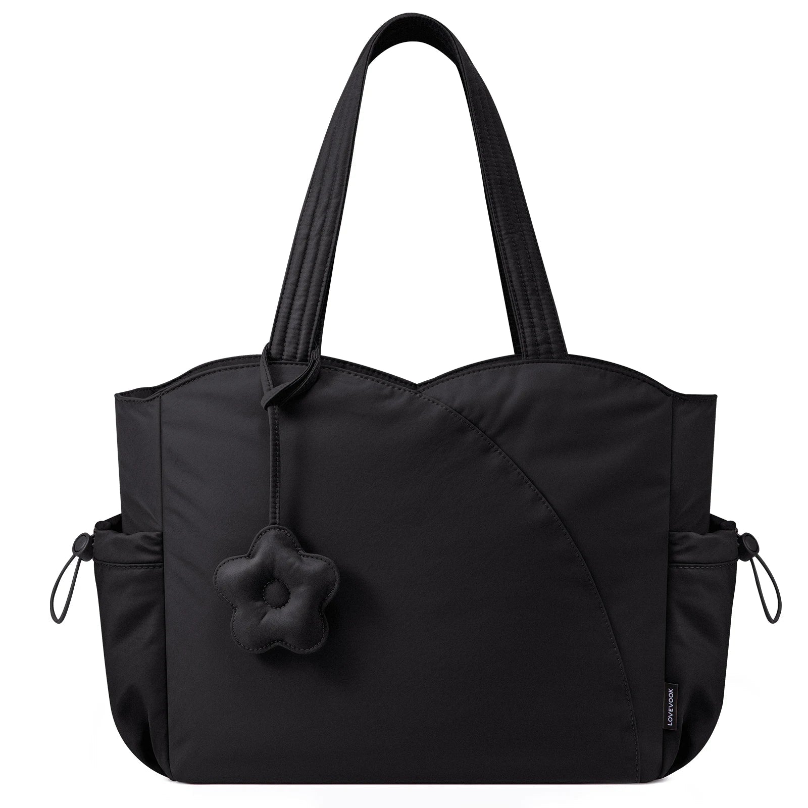 HKM-908947 Customizable Ladies Tote Bag for Travel and Office, Fits 15.6 to 17-inch Laptops