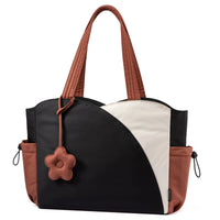 HKM-908947 Customizable Ladies Tote Bag for Travel and Office, Fits 15.6 to 17-inch Laptops