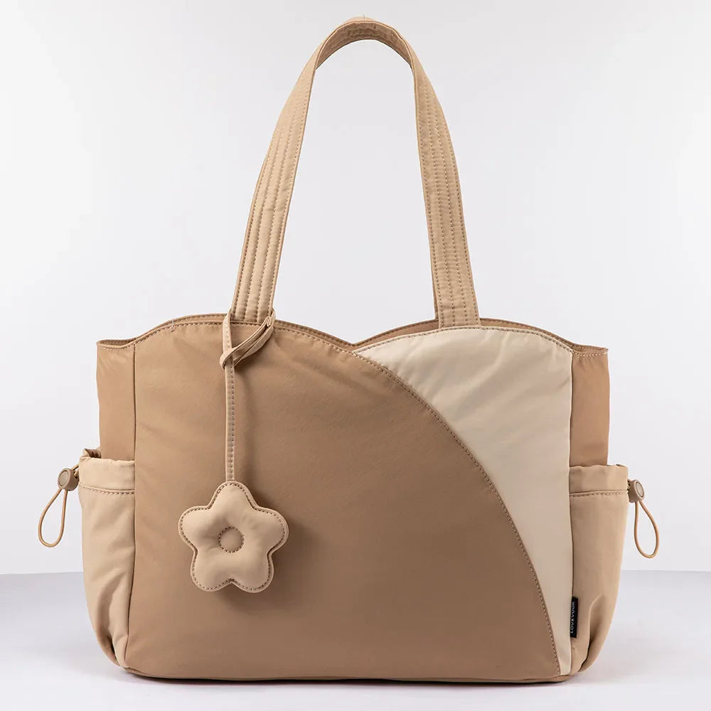 HKM-908947 Customizable Ladies Tote Bag for Travel and Office, Fits 15.6 to 17-inch Laptops