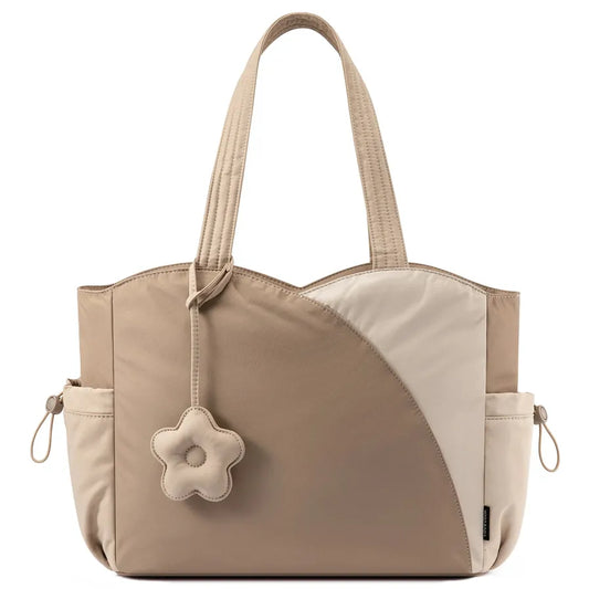 HKM-908947 Customizable Ladies Tote Bag for Travel and Office, Fits 15.6 to 17-inch Laptops