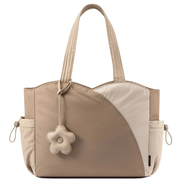 HKM-908947 Customizable Ladies Tote Bag for Travel and Office, Fits 15.6 to 17-inch Laptops