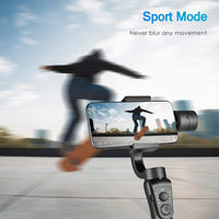 HKM-908947 Three-Axis Handheld Gimbal Stabilizer for Mobile Phones, Lightweight Design with Long Battery Life