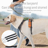 HKM-9089725 Cartoon Pet Toilet Holder and Waste Bag Shovel for Outdoor Cleanup