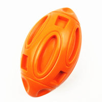 HKM-9090749 Durable Rubber Chew Ball with Squeaker for Medium and Large Dogs, Ideal for Aggressive Chewers
