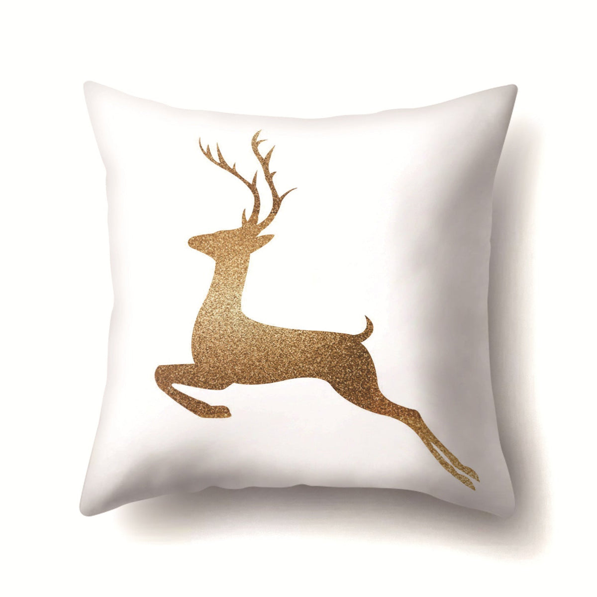 HKM-909075 Christmas Short Plush Digital Print Sofa Pillowcase - 45x45cm