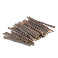 HKM-9091901 Dried Apple Branch Treats for Rabbits, Chinchillas, and Hamsters - 100g