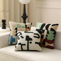 HKM-909203 Velvet Pillow Covers in Modern Simplicity - Available in 45x45cm and 60x60cm Sizes