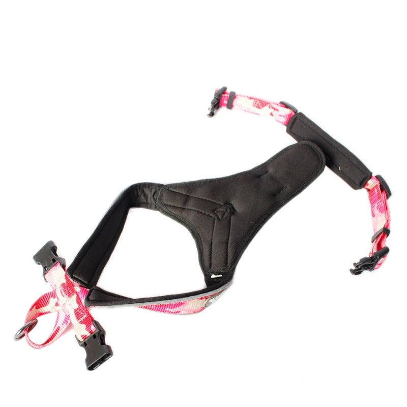 HKM-9092541 Comfortable Nylon Dog Walking Chest Strap, Size L, Adjustable Fit for All Breeds, Load Bearing 192 kg