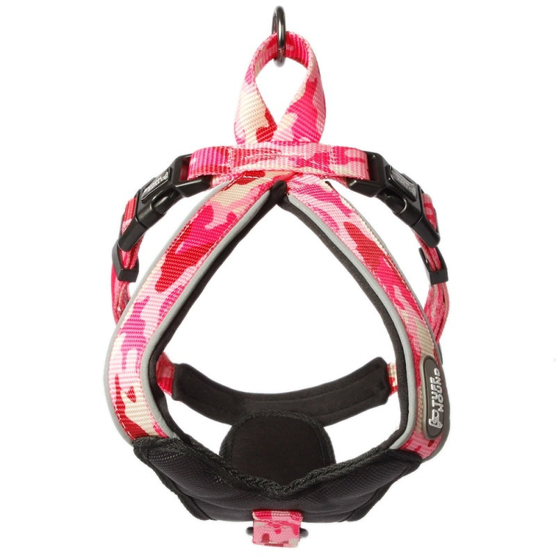 HKM-9092541 Comfortable Nylon Dog Walking Chest Strap, Size L, Adjustable Fit for All Breeds, Load Bearing 192 kg