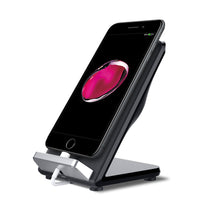 HKM-909267 F18 Wireless Charger with Fan for Fast Vertical Charging - 9V Output, Micro USB Interface