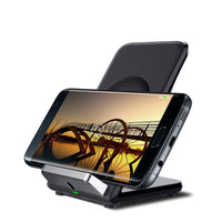 HKM-909267 F18 Wireless Charger with Fan for Fast Vertical Charging - 9V Output, Micro USB Interface