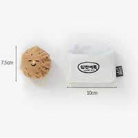 HKM-9092925 Vegetable Balls Plush Sniffing Toy for Dogs - Sounding Pet Interaction