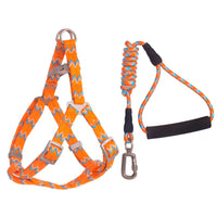 HKM-9093053 Foam Handle Circular Rope with Chest and Back Harness for Pet Training - Multiple Colors Available