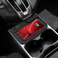 HKM-909459 Wireless Charger for 2017-2019 Honda CR-V - Qi Standard, ABS+PC Material, USB Output