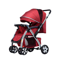 HKM-909587 Lightweight Two-Way Folding Baby Stroller with Dining Plate - Compact Umbrella Pram
