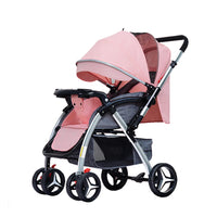 HKM-909587 Lightweight Two-Way Folding Baby Stroller with Dining Plate - Compact Umbrella Pram