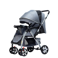 HKM-909587 Lightweight Two-Way Folding Baby Stroller with Dining Plate - Compact Umbrella Pram