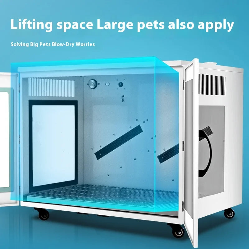 HKM-909651 Eco-Friendly Large Air Dryer for Dogs and Cats - Electric Plastic Pet Bathing and Cleaning Tool