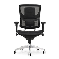 HKM-909651 Executive Mesh Office Chair with Headrest and Swivel Base for Computer and Conference Use