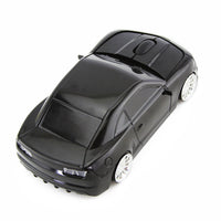 HKM-909715 Wireless Optical Car-Shaped Mouse with 1600 DPI Resolution, 2.4GHz Frequency, Compatible with Laptops - Available in Multiple Colors