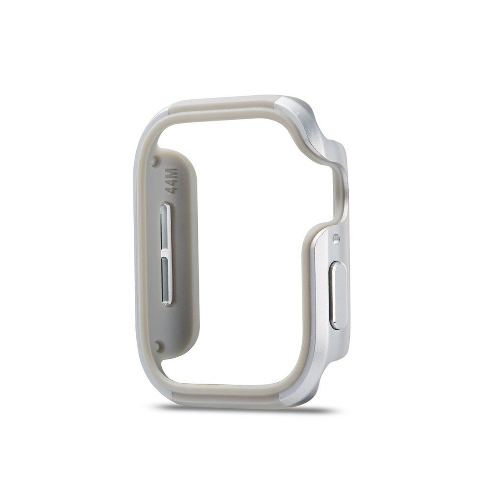 HKM-909779 Aluminum Alloy Protective Case for 38mm to 44mm Smartwatches in Multiple Colors