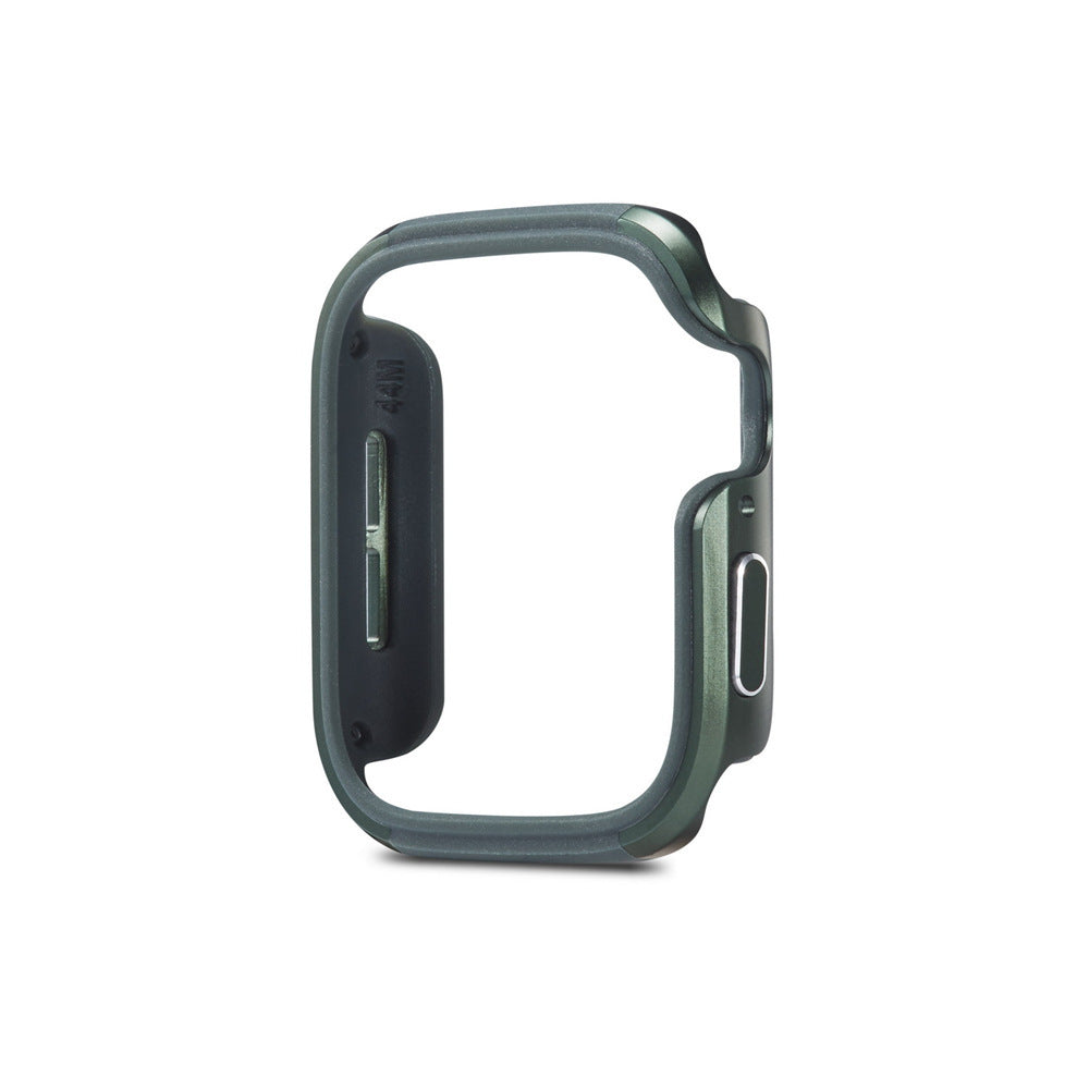 HKM-909779 Aluminum Alloy Protective Case for 38mm to 44mm Smartwatches in Multiple Colors