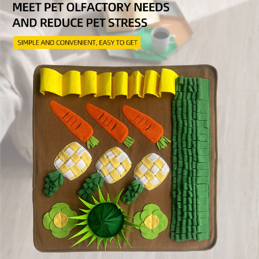 HKM-9100861 Pastoral Pet Sniffing Pad for Relaxation and Engagement, 60.5cm x 60.5cm