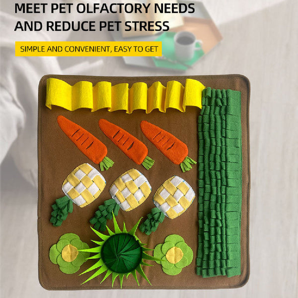 HKM-9100861 Pastoral Pet Sniffing Pad for Relaxation and Engagement, 60.5cm x 60.5cm
