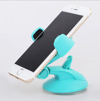 HKM-910099 Universal Suction Cup Car Phone Holder for Dashboard, Windshield, and Home Use