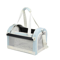HKM-9101245 Multi-Pet Portable Outdoor Carrier Stroller for Cats and Dogs, Breathable Oxford Cloth Design