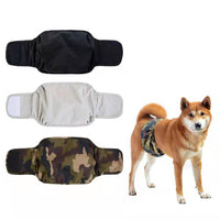 HKM-9103549 Male Dog Physiological Strap with Absorbent Cotton and Waterproof Design