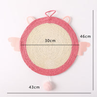HKM-9104957 Avocado Cat Scratch Board with Durable Anti-Scratch EVA and Sisal Rope Design