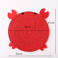 HKM-9104957 Avocado Cat Scratch Board with Durable Anti-Scratch EVA and Sisal Rope Design