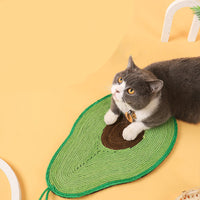 HKM-9104957 Avocado Cat Scratch Board with Durable Anti-Scratch EVA and Sisal Rope Design