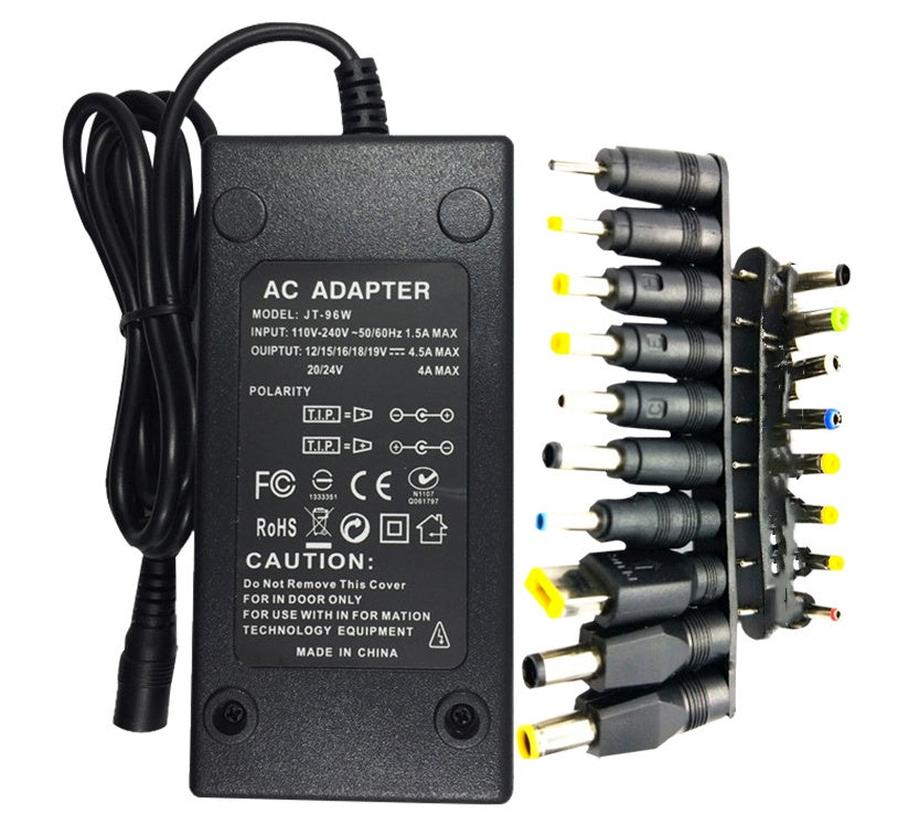 HKM-910611 Universal Adjustable 96W Power Adapter for Various Charging Needs