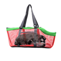 HKM-9106237 Foldable Large-Capacity Breathable Pet Handbag - Soft Nylon, Multiple Color Options