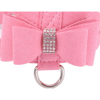HKM-9107005 Sparkling Rhinestone Pet Harness for Dogs and Cats - Velvet Material, Multiple Sizes Available