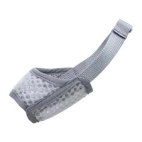 HKM-9108029 Breathable Mesh Dog Muzzle for Medium Dogs - Adjustable Fit for Biting and Barking