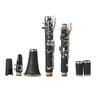 HKM-910803 Bakelite Nickel-Plated 17-Key Clarinet for Beginners