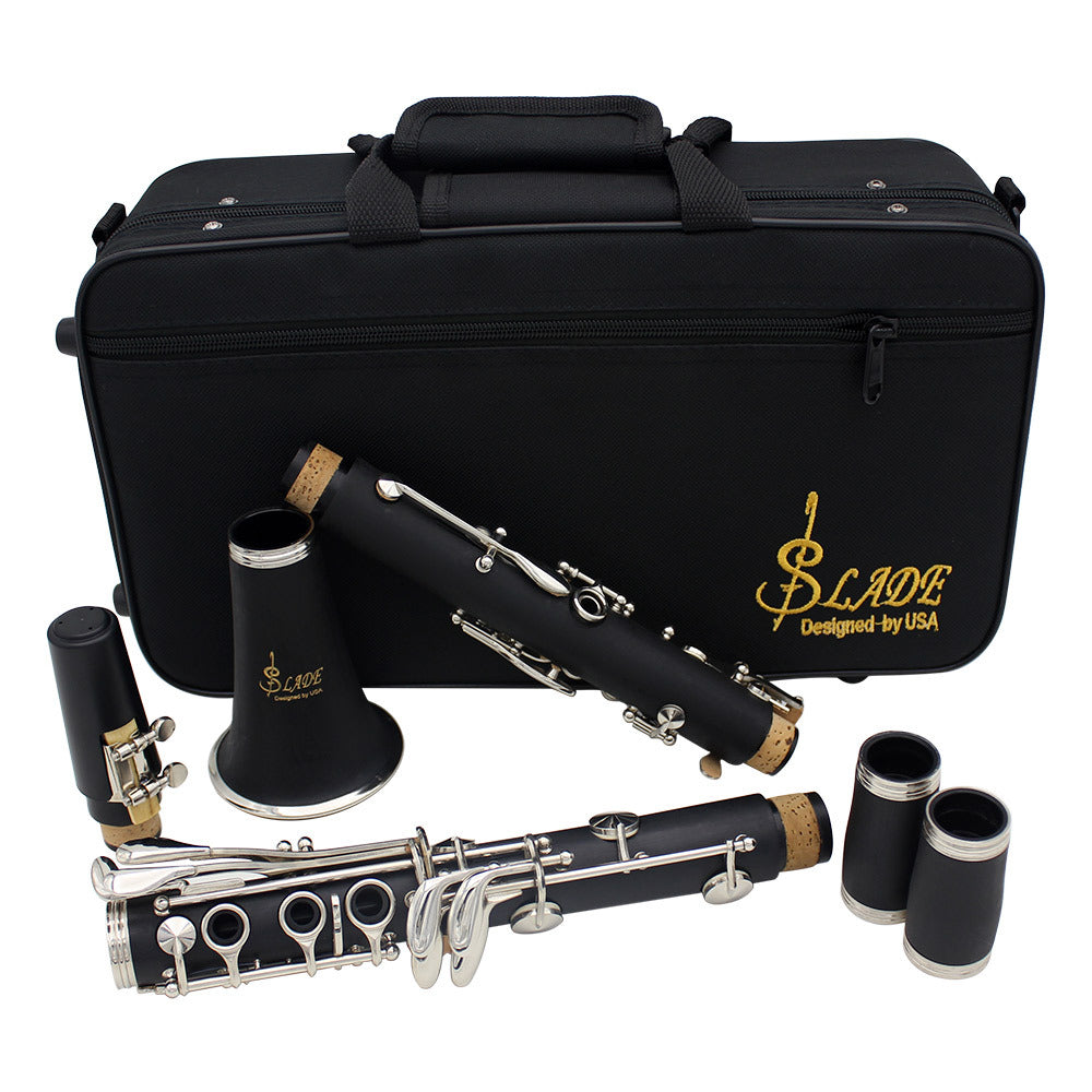 HKM-910803 Bakelite Nickel-Plated 17-Key Clarinet for Beginners