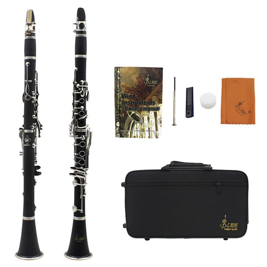 HKM-910803 Bakelite Nickel-Plated 17-Key Clarinet for Beginners