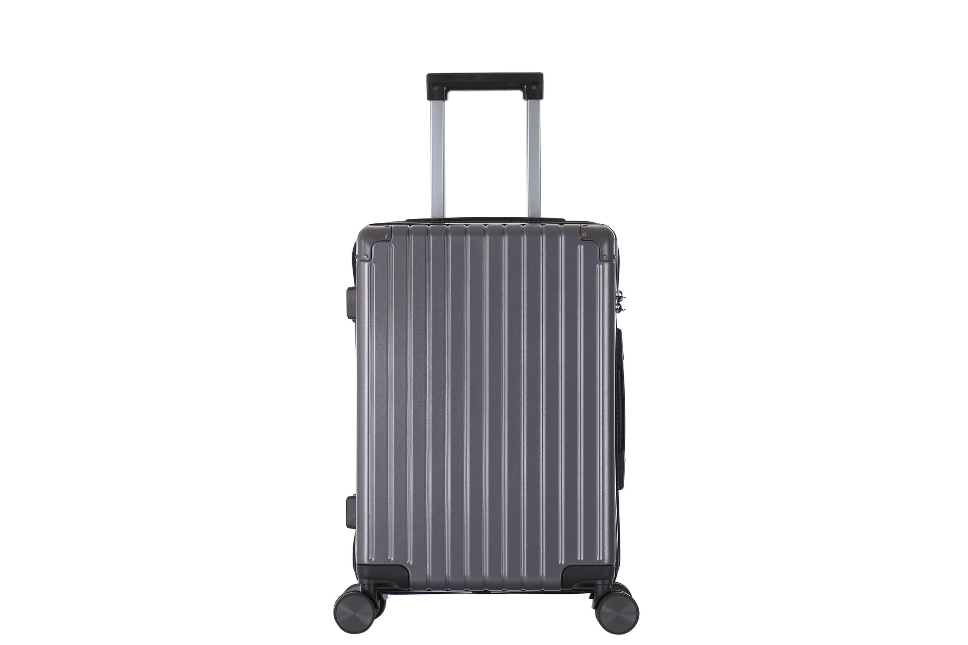 HKM-910931 Three-Piece Hardside Luggage Set - Durable ABS+PC Travel Suitcases with Trolley Functionality