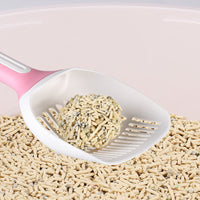 HKM-9110717 Large Cat Litter Scoop with Long Handle and Pores in Various Colors