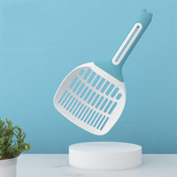 HKM-9110717 Large Cat Litter Scoop with Long Handle and Pores in Various Colors