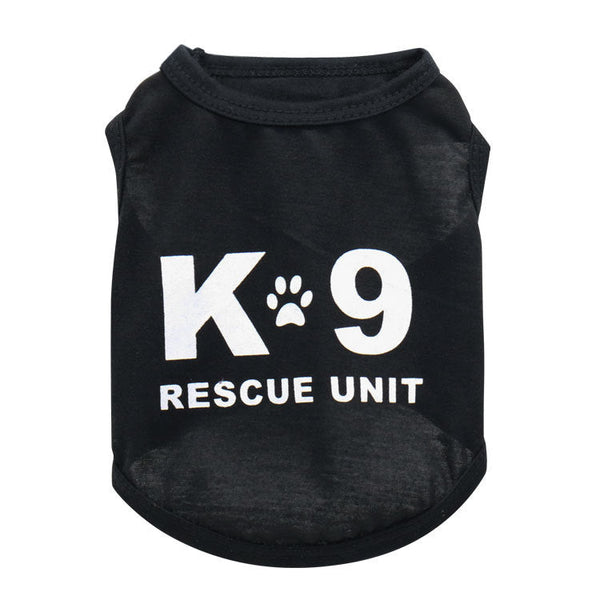 HKM-9111101 Breathable Cartoon Dog Vest for Spring and Autumn - Lightweight Polyester Design