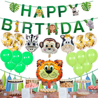 HKM-911123 Forest Animal Theme Balloon Set for Children's Birthday Parties and Celebrations