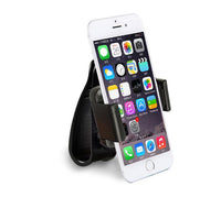 HKM-911251 Car Sun Visor Phone Mount for Universal Mobile Devices - Adjustable Clip for 35-90mm Widths, High Stability and Safe Viewing