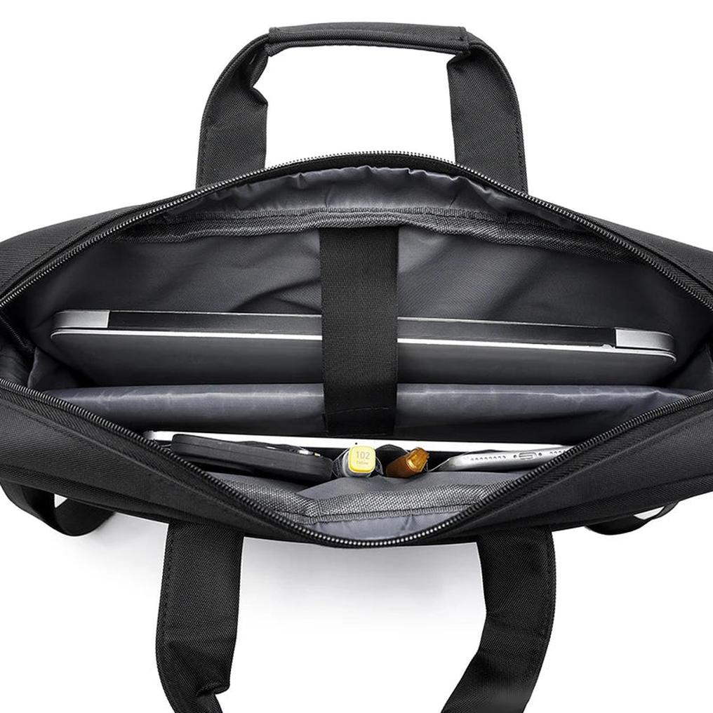 HKM-911251 Waterproof Single Shoulder Laptop Bag Made of Durable Polyester and Nylon for Travel and Work