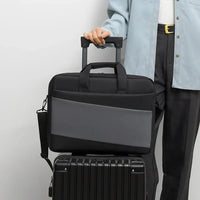 HKM-911251 Waterproof Single Shoulder Laptop Bag Made of Durable Polyester and Nylon for Travel and Work